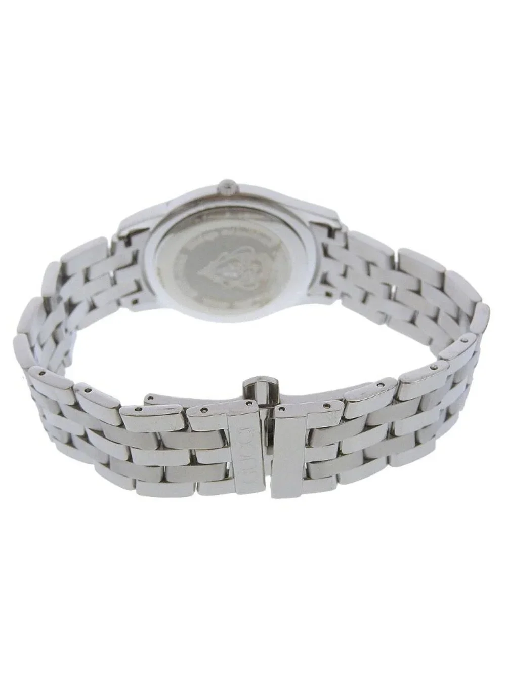 Gucci Class Stainless Steel Quartz Analog Display Silver Dial Watch